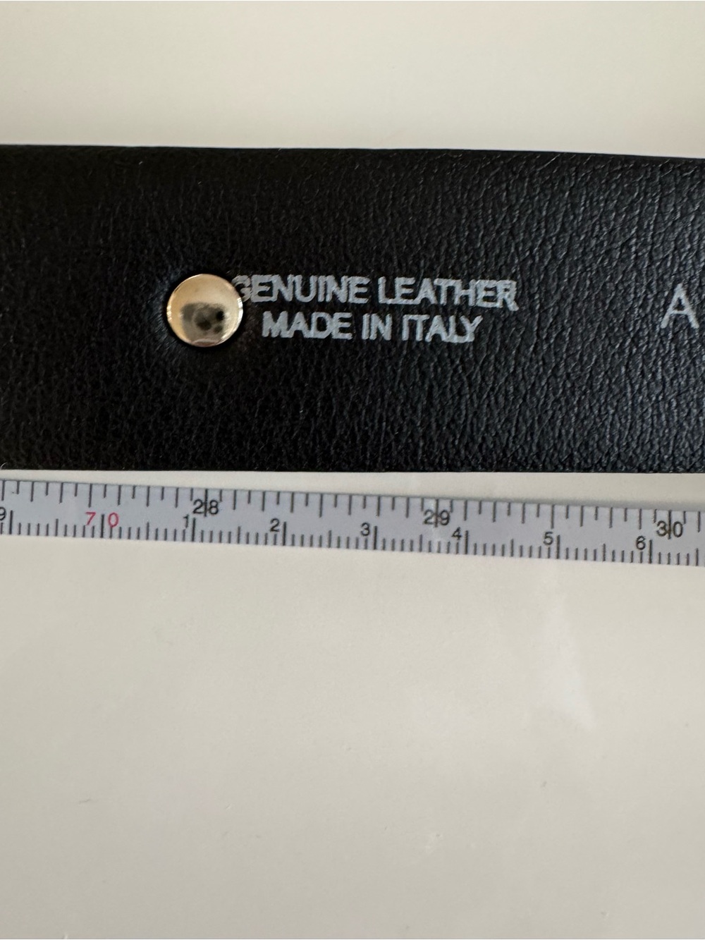 The AUREUM N0.2 Collective Studded Black Belt with a Silver-Tone Buckle Size XXS - Picture 7 of 11